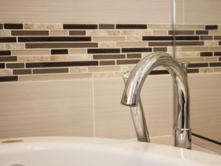 Master Bathroom in DARIEN CT Shower and whirlpool Tub