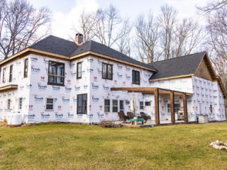 Project under construction. Complete home Renovation. Build Front and Second story addition. Custon Designs and plans. Wilton CT Builder