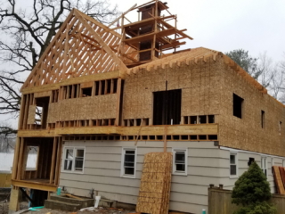 in process of bulding addition and complete renovation in westport ct