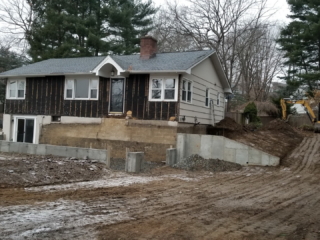 in process of bulding addition and complete renovation in westport ct