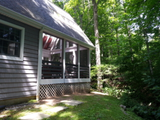 AFTER - WILTON CT SCREENED PORCH Custom Polycarbonate Skylights and Composite Decking. Local Contractor Builder