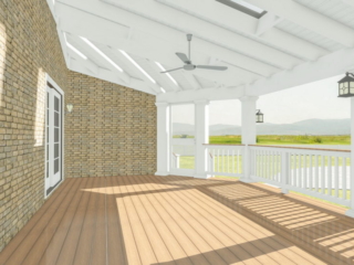 DESIGN - Katonah NY converting deck into a screened-in porch. Architect Design and Builder