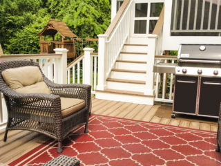 AFTER renovation of NORWALK MULTI-LEVEL DECK WITH SCREENED PORCH. Your best Deck builder company