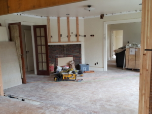 IN PROGRESS: whole house renovation restoration and remodel. Your best contractor builder in stamford